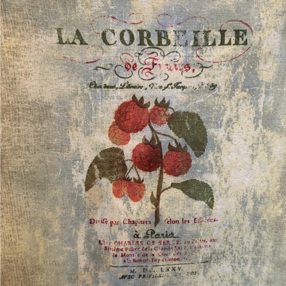 Skinny Minnie La Corbeille Cropped Graphic Tank • French Botanical • S/M - Picture 7 of 7